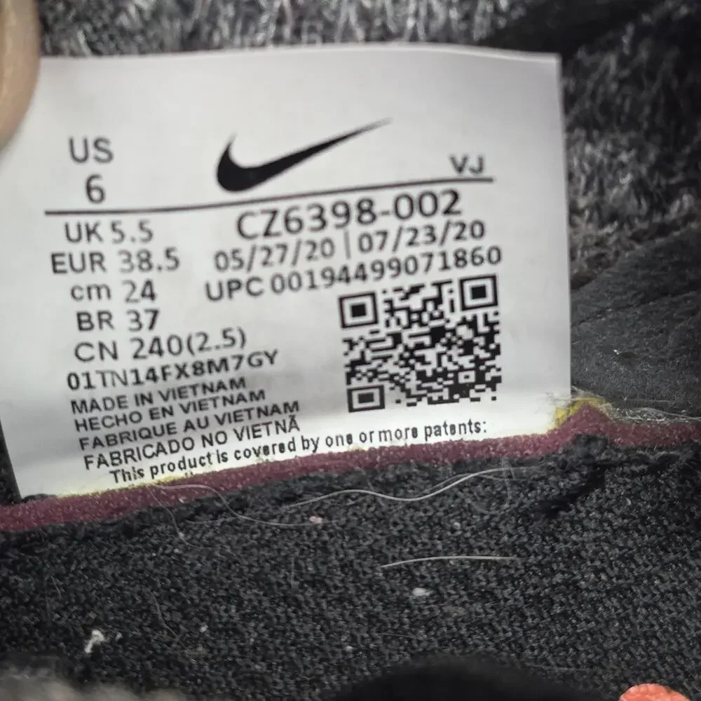 Nike Space Hippie 04 Iron Grey Men Size 6 CZ6398-002